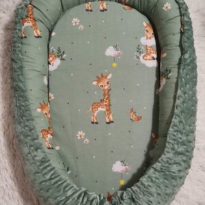 zsiráfka kheki minky babafészek