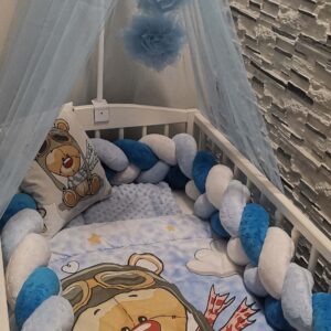 Főoldal pilóta maci kék 4db os szett