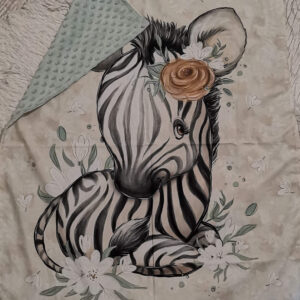 zebra babaszafari zsálya minkys takaró